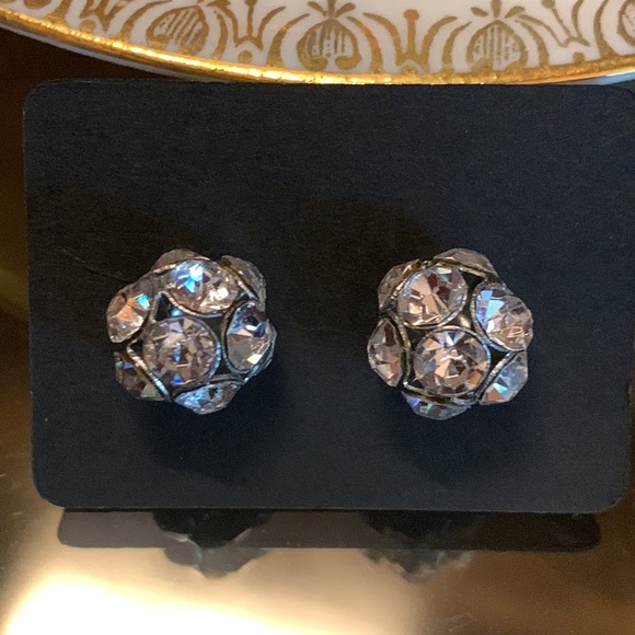 Jewelry Multi Crystal Ball Stud Earringssilvermedium Poshmark